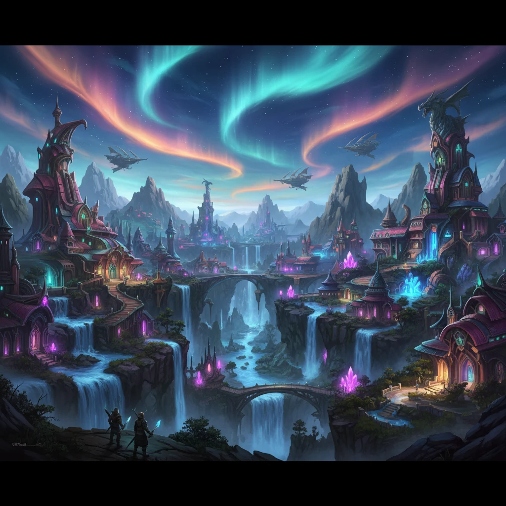 Guild Wars 2 – magische Fantasy-Stadt